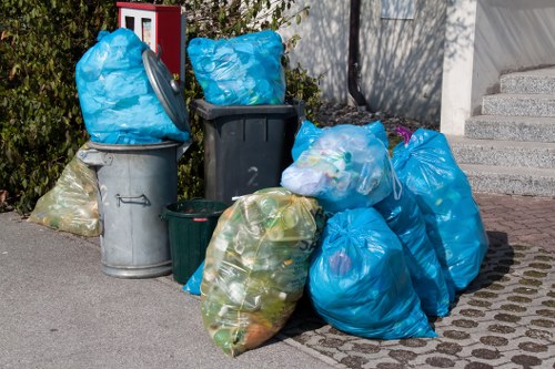 Medium skip in a residential Lewisham area