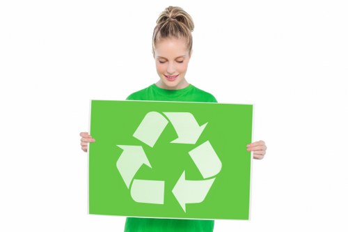 Environmental-friendly waste disposal with commercial skips